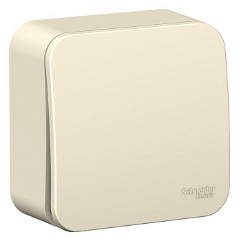 Переключатель проходной 1-кл. ОП Blanca 10А IP20 (сх.6) 250В с изолир.пласт. молочн. SE BLNVA106012