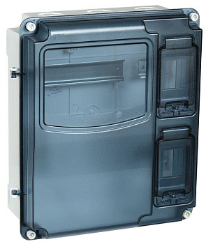 Корпус пластиковый ЩУРн-П 3/6 Krepta 3 IP66 PC IEK MSP3-N-06-66-L