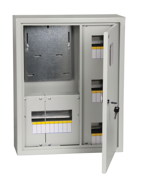 Корпус металлический ЩУРн-3/18 (560х440х165мм) IP31 TITAN IEK MKM32-N-18-31-ZO
