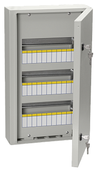 Корпус металлический ЩРн-36з-0 У2 IP54 ИЭК MKM11-N-36-54-Z