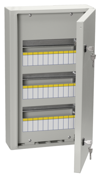 Корпус металлический ЩРн-36з-0 У2 IP54 ИЭК MKM11-N-36-54-Z