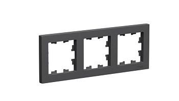 Рамка 3-м AtlasDesign универс. базальт SE ATN001403