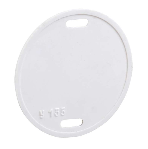 Бирка кабельная маркировочная У-135 55мм (круг) ИЭК UZMA-BIK-Y135-R