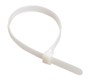 Хомут 3,6х300 нейлон бел. (уп.100шт) IEK UHH31-D036-300-100