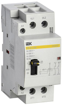 Контактор модульный КМ40-11МР с ручным управлением AC KARAT IEK MKK12-40-11