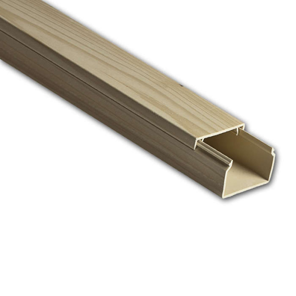 Кабель-канал 40х25 L2000 пластик сосна (светл. основа) Рувинил РКК-40х25-27М