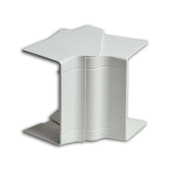 Угол внутренний 100х60/40 разводной бел. Рувинил УВН-100х60