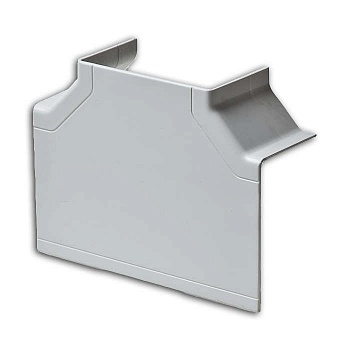 Тройник накладной 90град. 100х60/40 бел. Рувинил ТРН-100х60