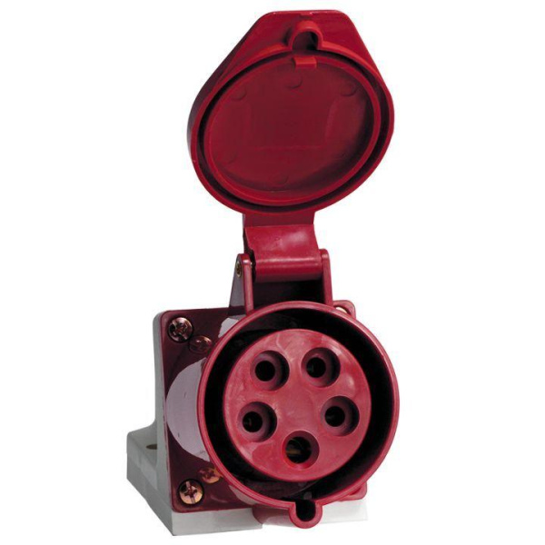 Розетка наруж. уст. 16А 380В 3P+E+N IP44 (115) EKF ps-115-16-380