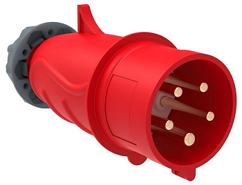 Вилка переносная 3P+PE+N 16А 380В IP44 MAGNUM ССИ-015 IEK PSN02-016-5