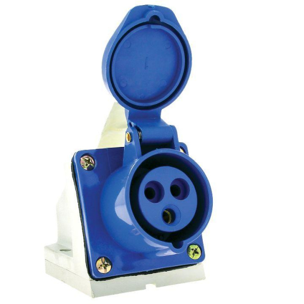 Розетка наруж. уст. 32А 220В 2P+РЕ IP44 (123) EKF ps-123-32-220