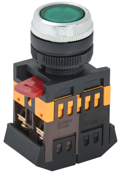 Кнопка ABLFS-22 зел. 1з+1р ИЭК BBT30-ABLFS-K06