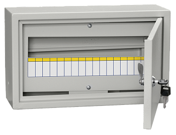 Корпус металлический ЩРн-18 (265х440х120мм) IP31 бел. TITAN 3 IEK MKM13-N-18-31-Z