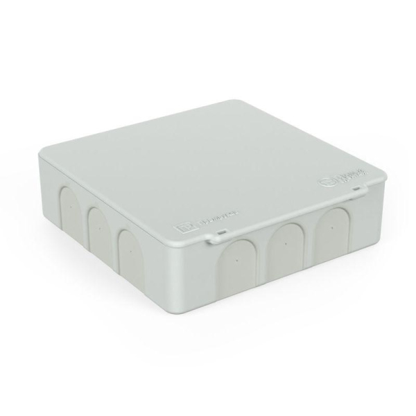 Коробка распр. 60-0302 для прямого монтажа 100х100х30  двухкомпон. безгалог.(HF) Промрукав