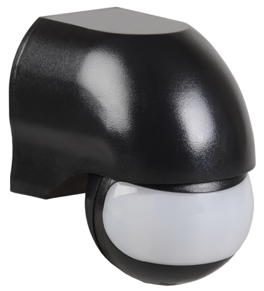 Детектор движения ДД 010 1100Вт угол обз. 180град. дальн. 10м IP44 черн. ИЭК LDD10-010-1100-002