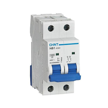 Авт. выкл. NB1-63Н 2Р 25А 10кА х-ка C (R)  CHINT  179829