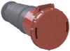 Розетка переносная 3P+PE 63А 380В ССИ-234 IP54 IEK PSR22-063-4