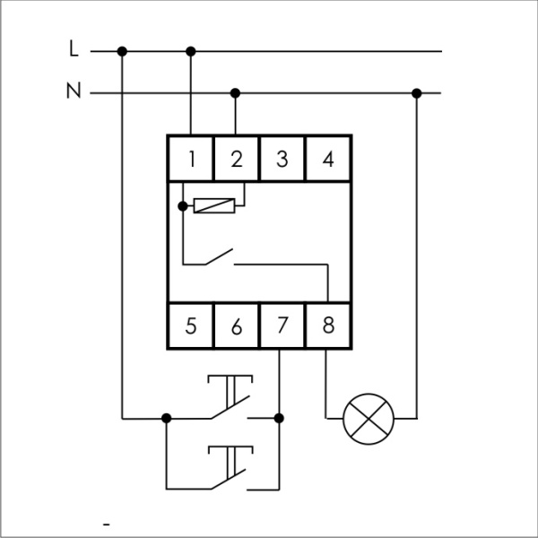 Автомат лестничный AS-222T