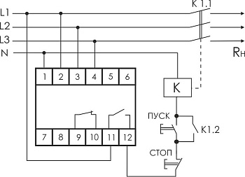 Реле контроля напряжения CP-731