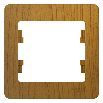 Рамка 1-м Glossa дер. дуб SE GSL000501