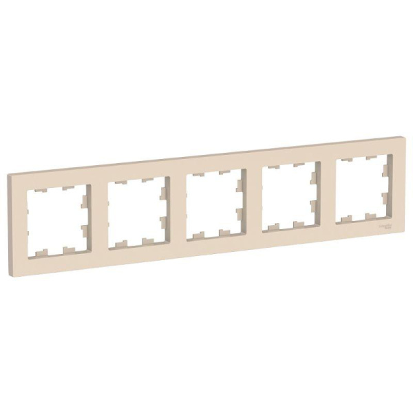 Рамка 5-м AtlasDesign универс. беж SE ATN000205