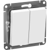 Выключатель 2-кл. AtlasDesign Aqua IP44 (сх. 5) 10AX механизм бел. SE ATN440151