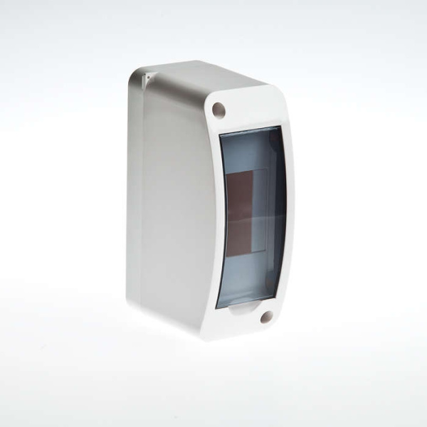 Бокс ОП Тусо 2мод.IP40 бел./прозр.двер. Рувинил 68302