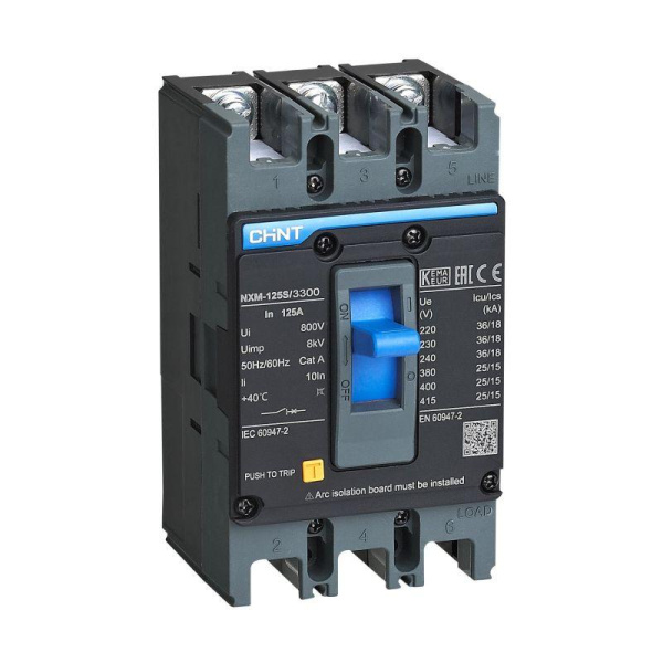 Авт. выкл. NXM-125S 3P 50A 25kA (R) CHINT 844302