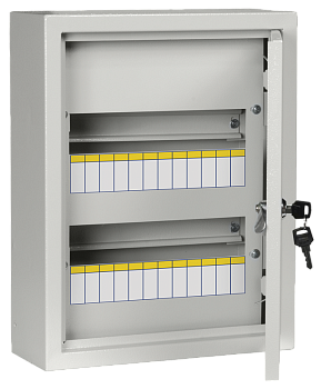 Корпус металлический ЩРн-24 (410х330х120мм) IP54 TITAN 3 IEK MKM11-N-24-54-Z