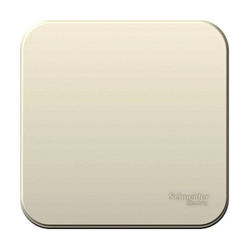 Выключатель 1-кл. ОП Blanca 10А IP20 (сх.1) 250В c изолир. пластиной молочный SE  BLNVA101012