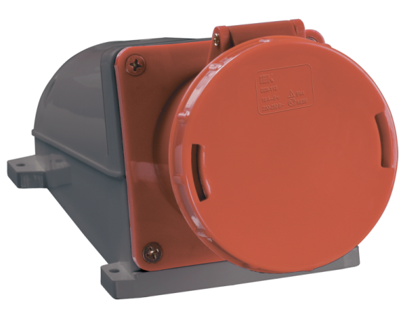 Розетка ОП 125А 380В 3P+PE+N ССИ-145 IP54 ИЭК PSR12-125-5