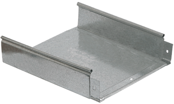 Лоток листовой неперфорированный 300х100 L3000 сталь 1мм ИЭК CLN10-100-300-3