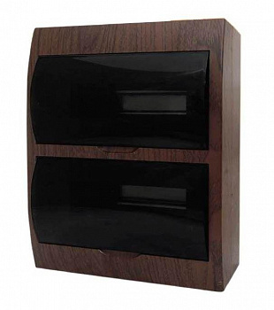 Щит ЩРН-П-24 IP41 темное дерево PROxima EKF pb40-n-24-dark