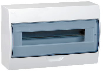 Корпус пластиковый ЩРН-П-18 Krepta 3 IP41 бел. IEK MKP12-N-18-40-10