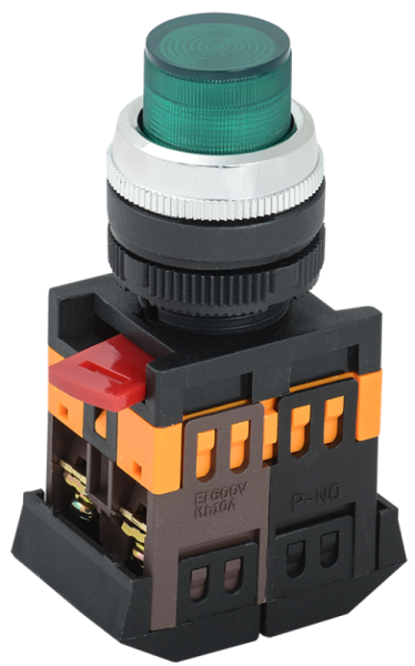 Кнопка ABLFP-22 зел. 1з+1р ИЭК BBT20-ABLFP-K06