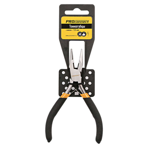 Тонкогубцы "мини" 120мм PROCONNECT 12-4604-4