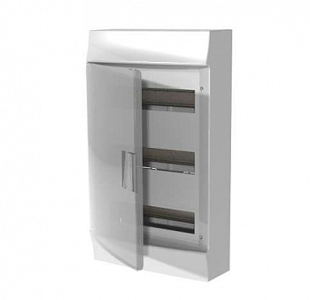 Бокс настенный Mistral41 36М прозр. дверь (с клемм.) 3 ряда ABB 1SPE007717F9994