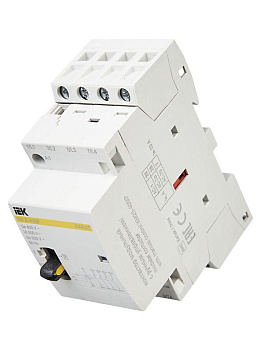 Контактор модульный КМ20-40МР с ручным управлением AC KARAT IEK MKK12-20-40