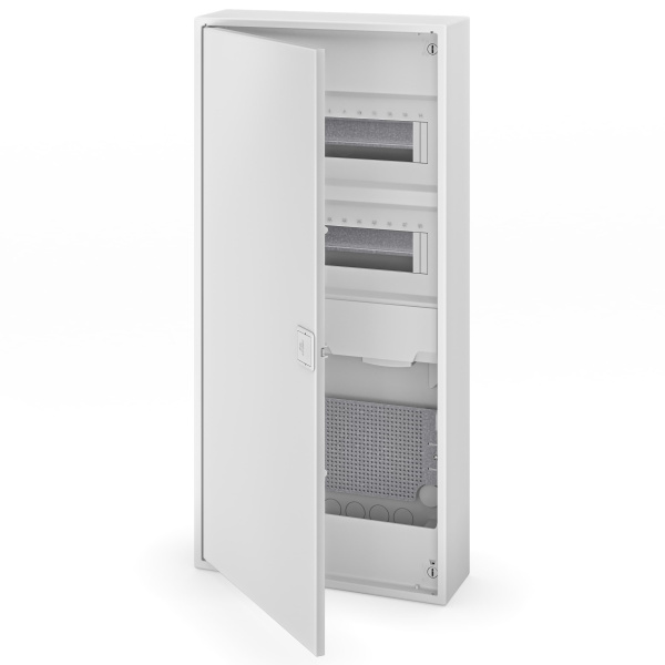 Щит навесной комбинированный 4/2 белая дверца IP40 N4X18CW 4/2 COMBO