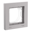 Рамка 1-м AtlasDesign Aqua IP44 алюм. SE ATN440301