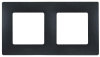 Рамка 2-м Etika антрацит Leg.672582