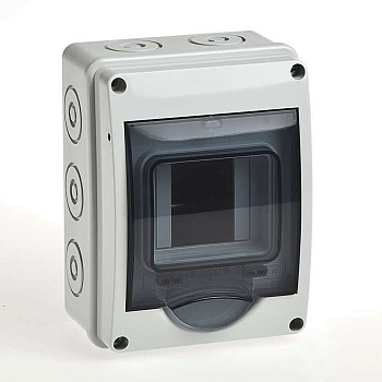 Бокс ОП Тусо 3мод.IP65 с верт.двер. Рувинил 69003