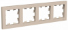 Рамка 4-м AtlasDesign универс. песочн. SE ATN001204
