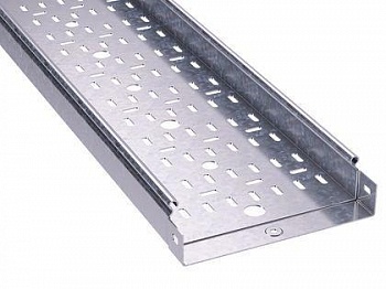 Лоток листовой перфорированный 400х50 L3000 сталь 1мм DKC 35266