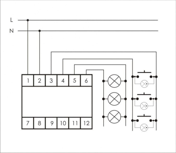 Регулятор освещенности SCO-814