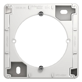 Коробка наруж. монтажа белый SE GSL000100