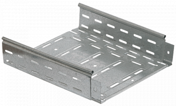 Лоток листовой перфорированный 300х80 L3000 сталь 0.8мм ИЭК CLP10-080-300-3