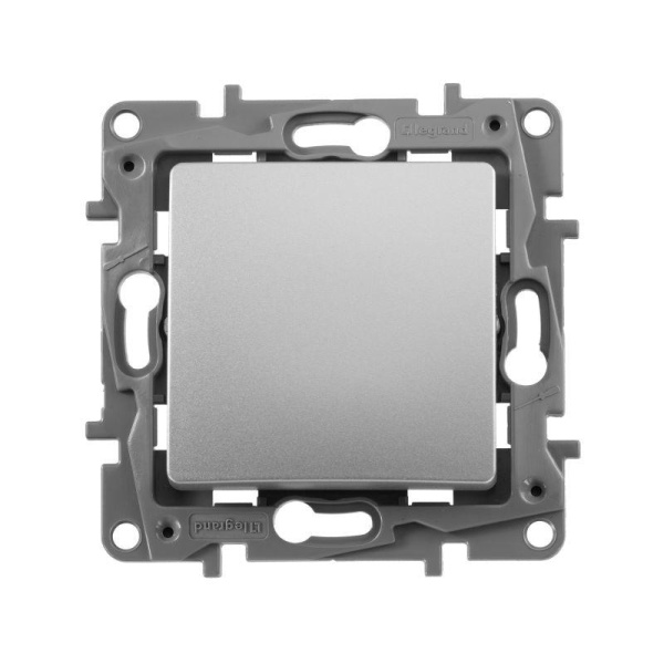 Механизм переключателя 1-кл. Etika алюм. Leg. 672405