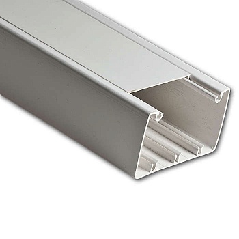 Кабель-канал 100х60 L2000 пластик бел. Рувинил РКК-100х60