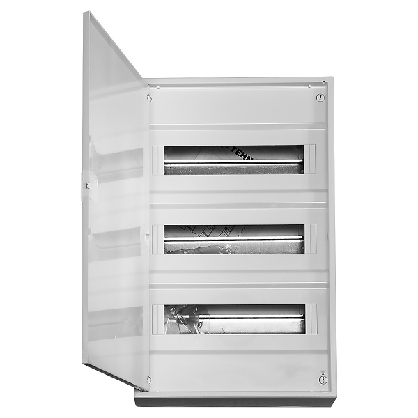 Щит навесной 3 ряда 36+6 мод. белая дверца IP40 N36ALFA W